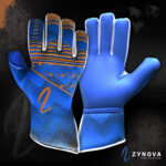 Goal keeper Gloves blue Long