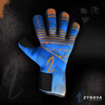 Goal keeper Gloves blue Long with Strap
