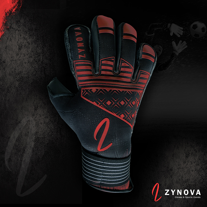 Goal Keeper Gloves red long