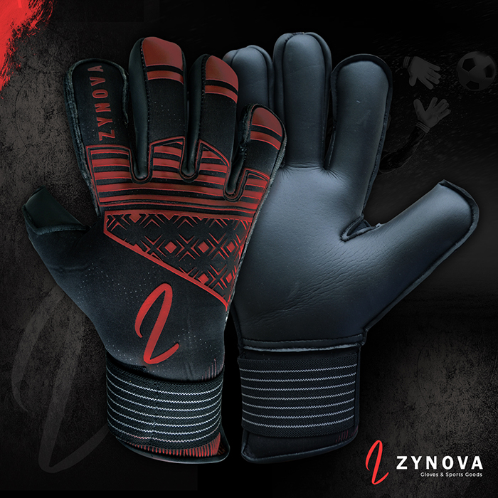 Goal Keeper Gloves red long
